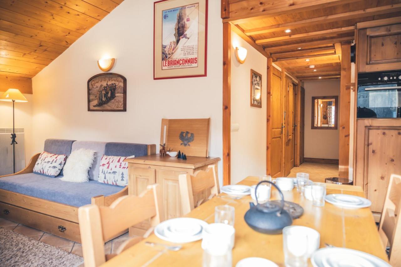 Le Serre D'Or, Grand Appartement Au Pied Des Pistes De Ski Saint-Chaffrey Esterno foto
